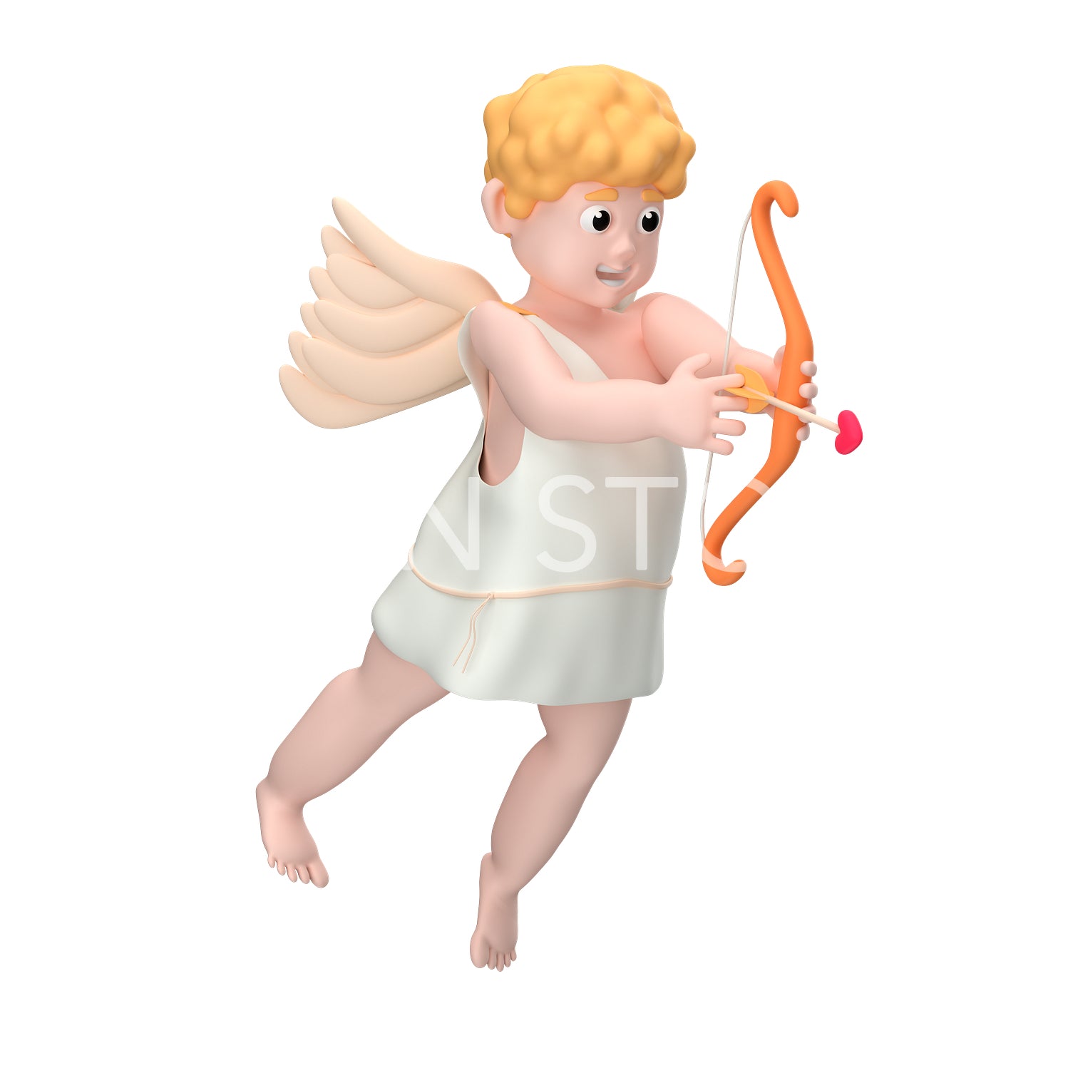 cupid with bow and arrow.png