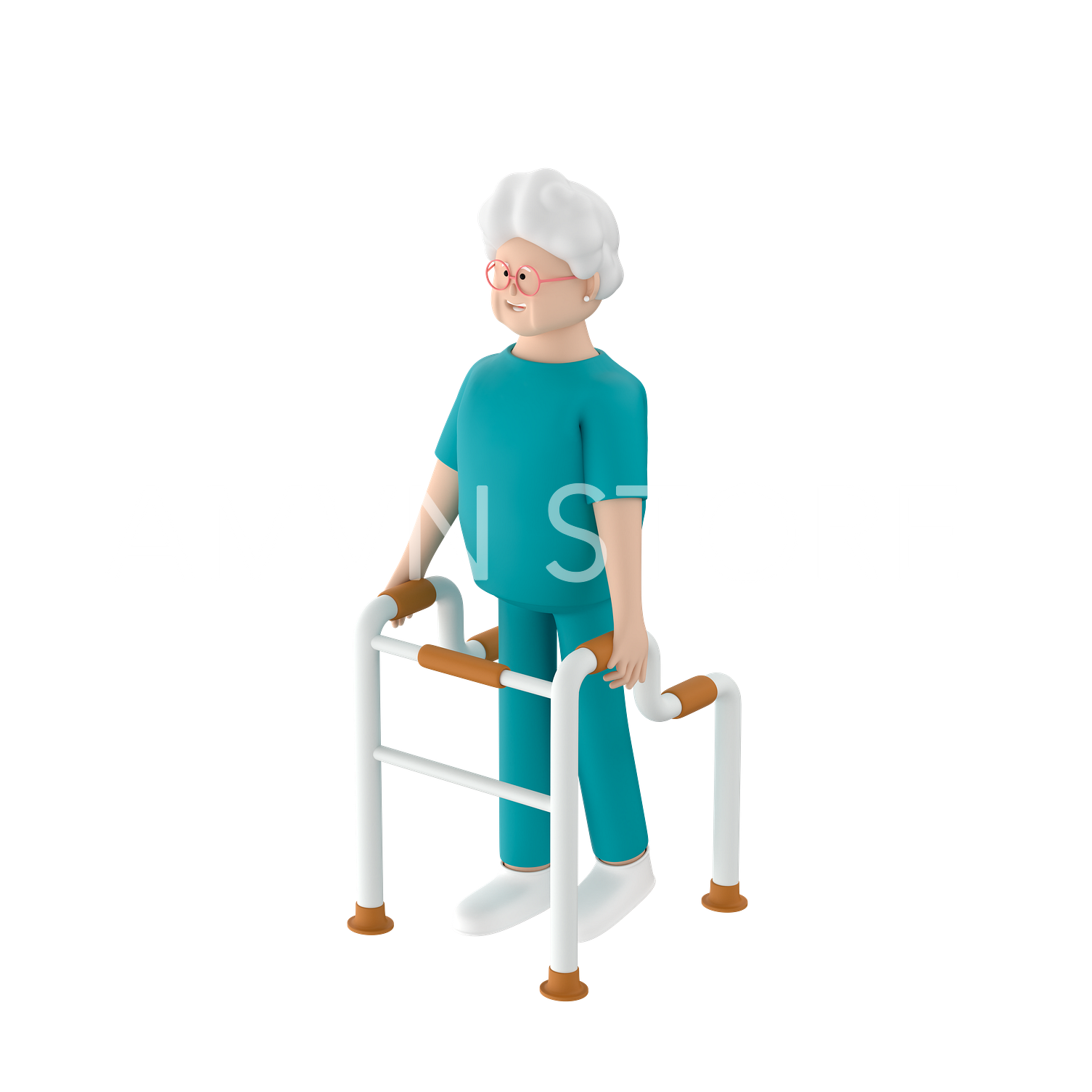 old woman with uplift walker.png