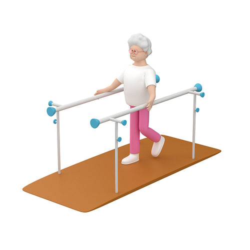 woman in rehabilitation using walking rails.png