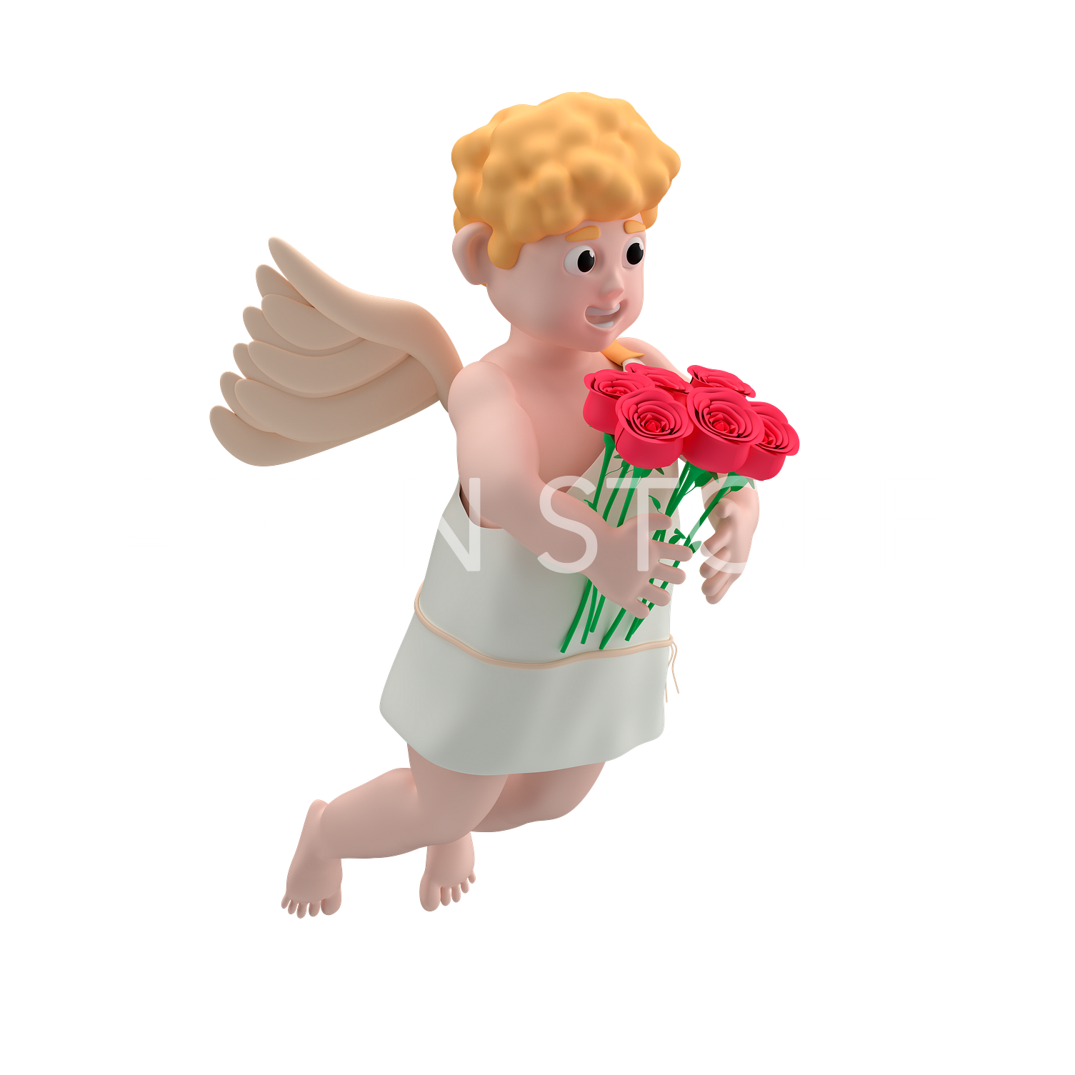 cupid holding roses.png