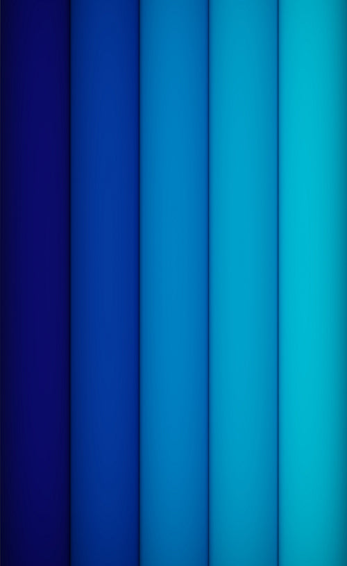 Five vertical lines with different colors, 3d render, 3d illustraction